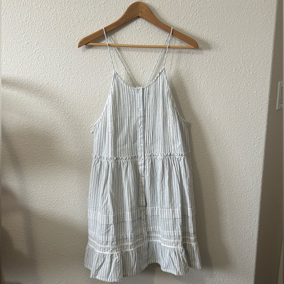 free people Desert Days Stripe Mini Dress . - Picture 9 of 9